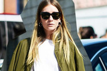 春天一抹时髦绿 穿出少女清新范儿